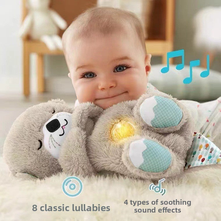 Peluche nutria respiradora para noches difíciles e insomnio